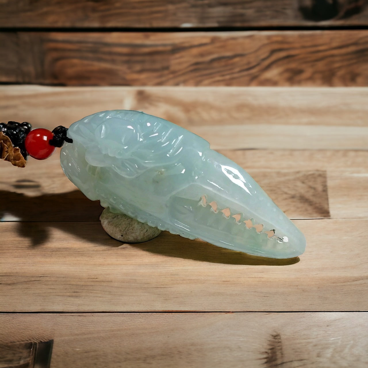 #32 Mason-Kay Certified Natural Sky Blue Crab Leg (八方來財) Pendant