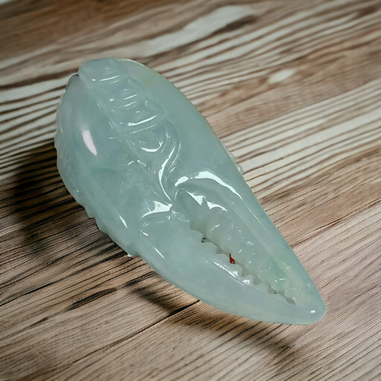#32 Mason-Kay Certified Natural Sky Blue Crab Leg (八方來財) Pendant