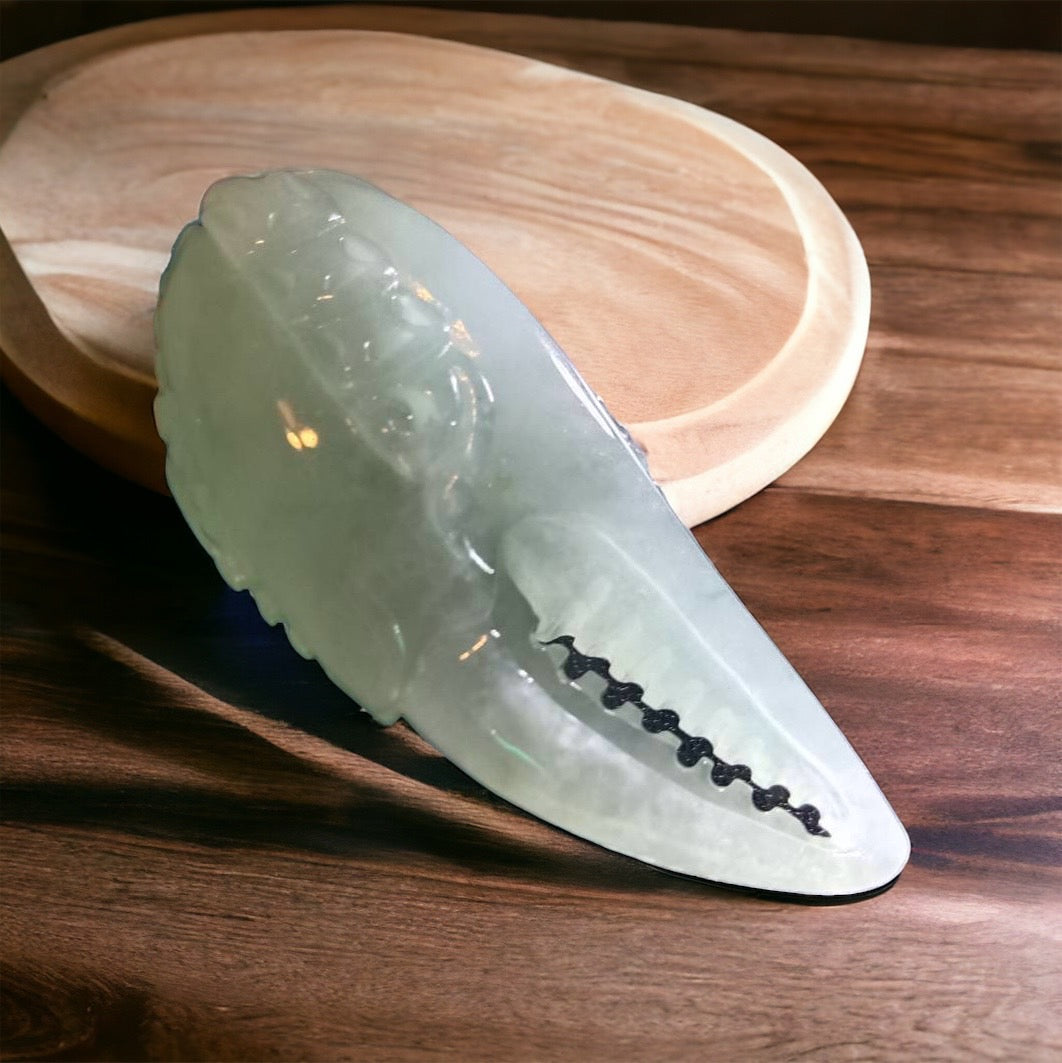 #32 Mason-Kay Certified Natural Sky Blue Crab Leg (八方來財) Pendant