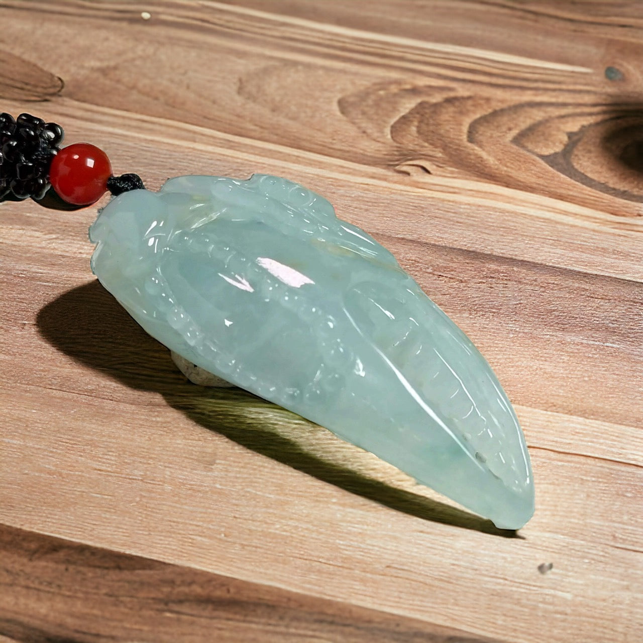 #32 Mason-Kay Certified Natural Sky Blue Crab Leg (八方來財) Pendant
