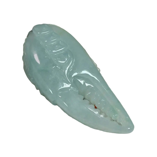 #32 Mason-Kay Certified Natural Sky Blue Crab Leg (八方來財) Pendant