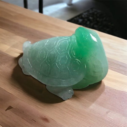 #26 GIA Certified Splash Emerald Green Natural Burma Jadeite Jade Figurine