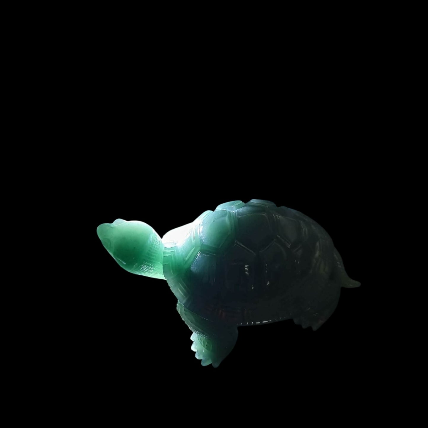 # 1233 Guatemala Jadeite Turtle Figurine