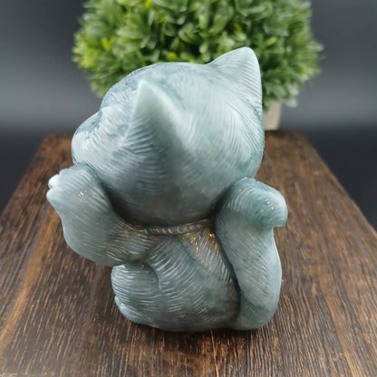 [Little Jade Pavilion] #1067 Guatemala Jadeite Proud 招財貓
