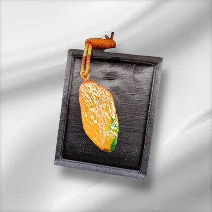 #880 Green and Yellow Burmese Jadeite, Enlightenment Pendant