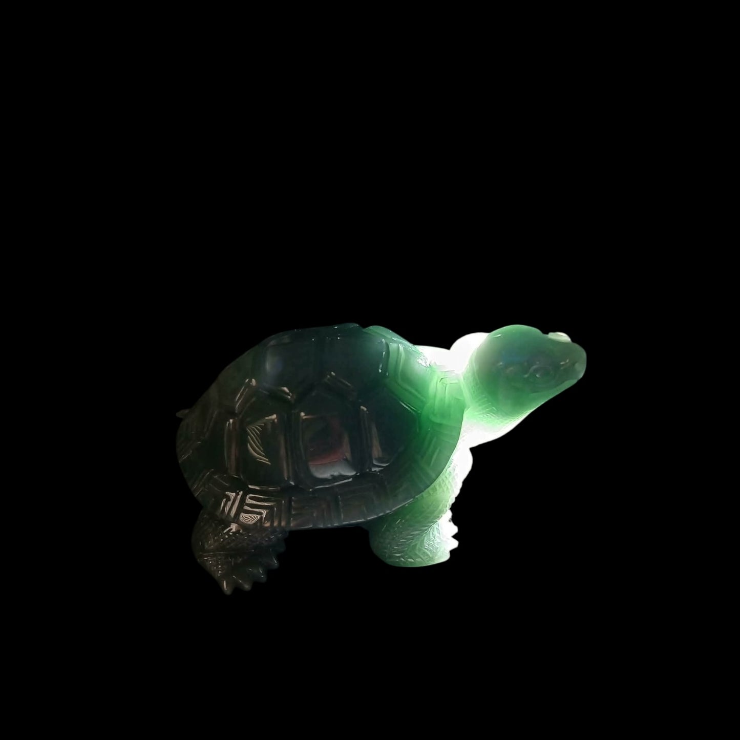 # 1233 Guatemala Jadeite Turtle Figurine