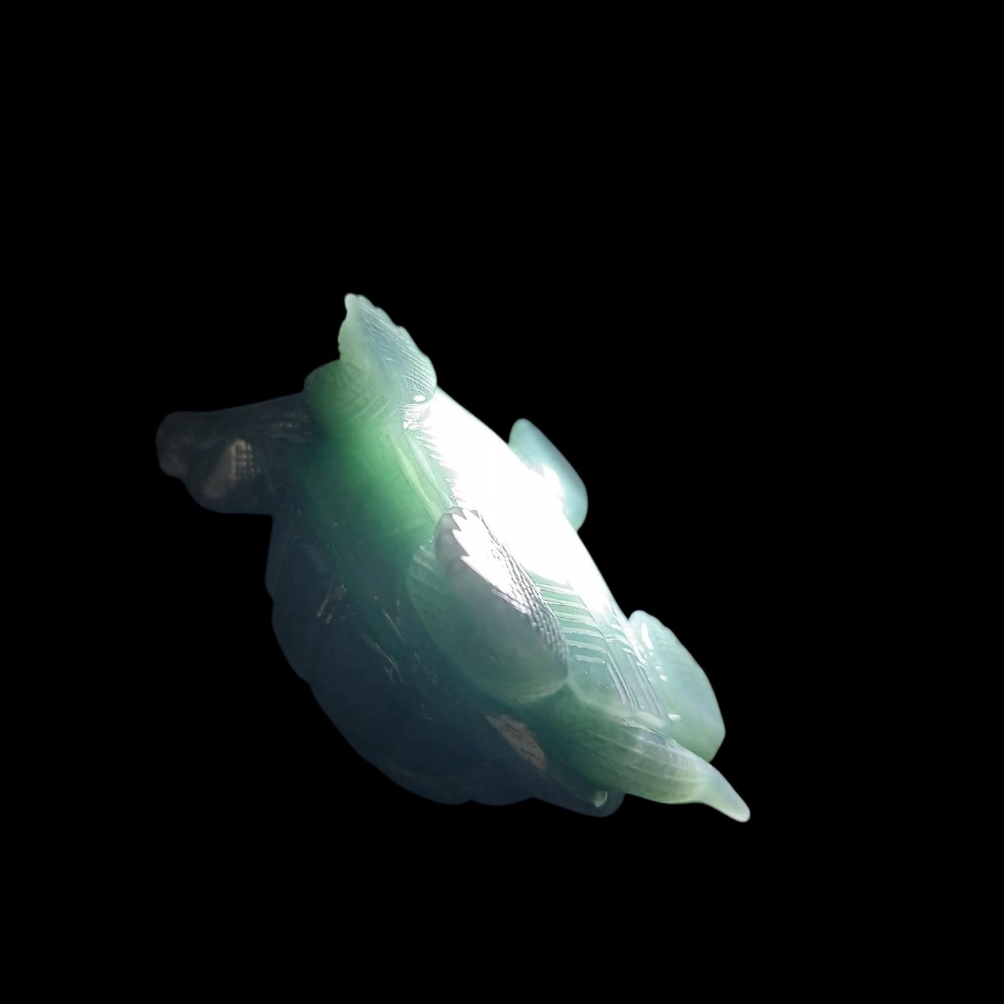 # 1233 Guatemala Jadeite Turtle Figurine