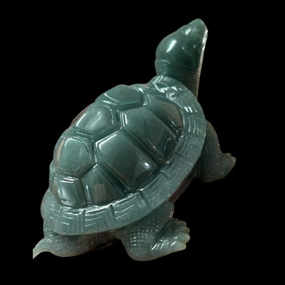 # 1233 Guatemala Jadeite Turtle Figurine