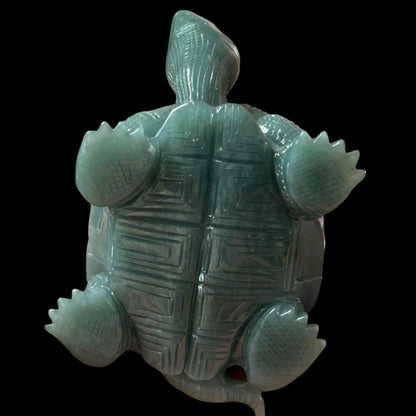 # 1233 Guatemala Jadeite Turtle Figurine