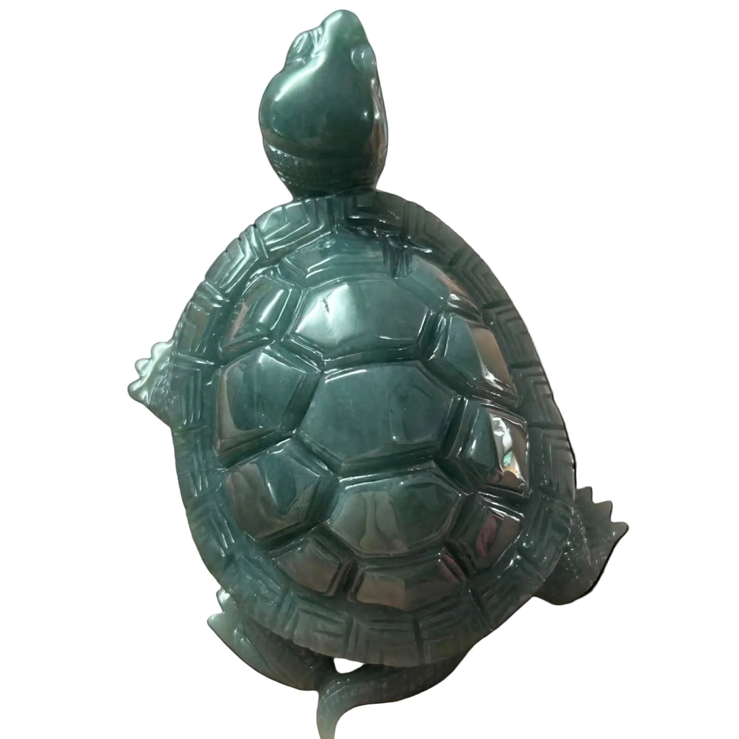 # 1233 Guatemala Jadeite Turtle Figurine